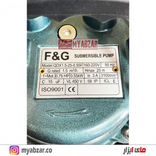 کفکش 25 متری 1 اینچ F&G مدل QDX1.5-25-0.55F