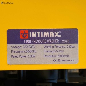 کارواش صنعتی 110 بار اینتیمکس INTIMAX 2012