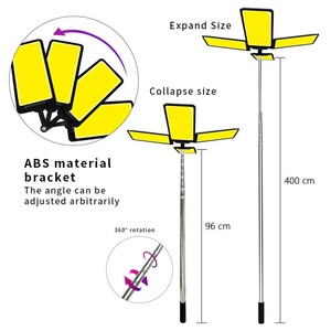 چراغ کمپینگ 4 پر 360 لایت مدل FR-22 COB RF