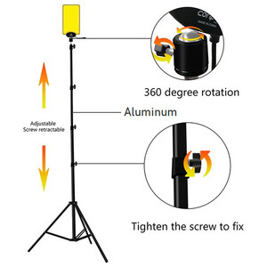 چراغ کمپینگ کانپکس مدل FR-21 COB/RF با سه پایه