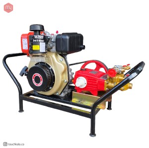 سمپاش گازوئیلی کاما km173f | پمپ 60 بار یاماها اتوماتیک