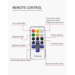 چراغ کمپینگ کانپکس مدل FR-24 COB/RF همراه با پایه تلسکوپی و پایه وکیوم