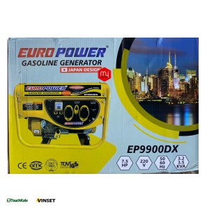 موتور برق بنزینی یورو پاور 3.5 مدل EURO POWER EP9900DX