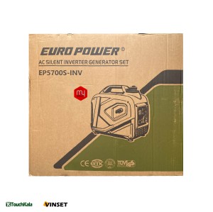 موتور برق سایلنت اینورتر 3 کیلووات یورو پاور مدل EP5700S INV