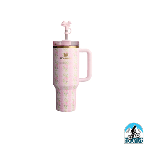 ماگ استنلی مدل LoveShackFancy Holiday Quencher Limited edition  (1.18 لیتری)