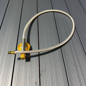 شیلنگ 57 سانتی و شیر و سوپاپ یدکی اجاق گاز کوهنوردی و کمپینگ اسپلیت