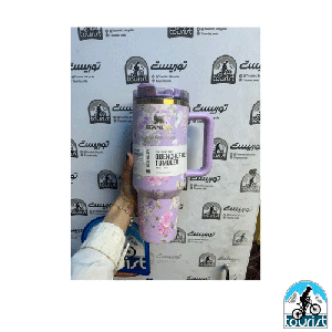 ماگ استنلی مدل LoveShackFancy Holiday Quencher Limited edition