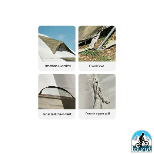 چادر سه نفره موبی گاردن مدل Cold Mountain 3 Plus NXZQU61018