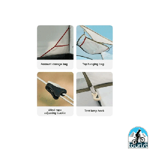 چادر سه نفره موبی گاردن مدل Cold Mountain 3 Plus NXZQU61018