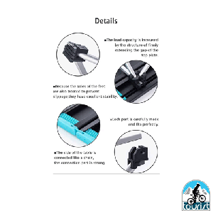 میز الومینیومی کینگ‌هایک مدل KH008L