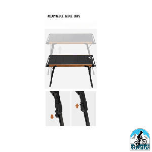 میز الومینیومی کینگ‌هایک مدل KH008