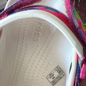 کراکس کلاسیک هایکر کلاگز سفید صورتی Crocs Classic Hiker Clogs White Pink