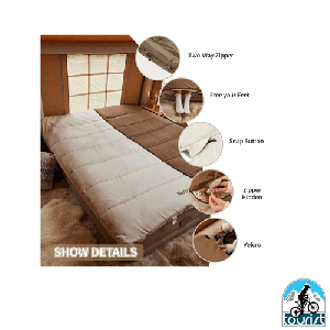 کیسه خواب الیاف نیچرهایک interlayer sleeping bag مدل D011