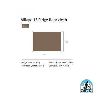 زیرانداز چادر نیچرهایک مدل CNH22ZP004 VILLAGE 13
