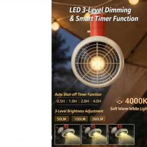 پنکه شارژی سانری مدل Lightfan mini