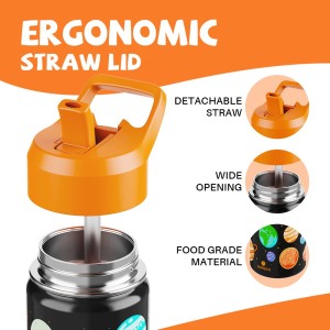 فلاسک فانتزی 500ML کودک دوجداره سانتکو مدل AOSTA Pro کد HGD-500-011