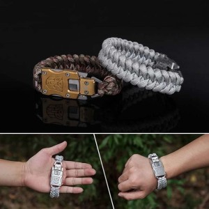 دستبند پاراکورد حرفه ای سگک فلزی