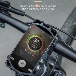 مشخصات، قیمت و خرید هولدر موبایل دوچرخه سواری سیلیکونی راک براس | توریست شاپ.jpg