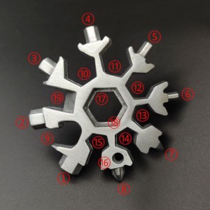 ابزار ۱۸ کاره آمینتی (Amenitee) مدل Snowflake