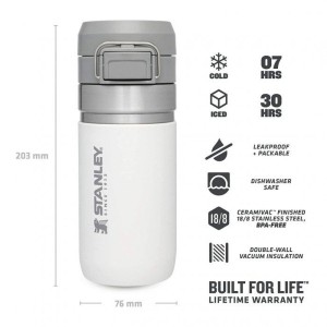 ماگ دوجداره استنلی مدل Stanley Quick-Flip Water Bottle 0.47L