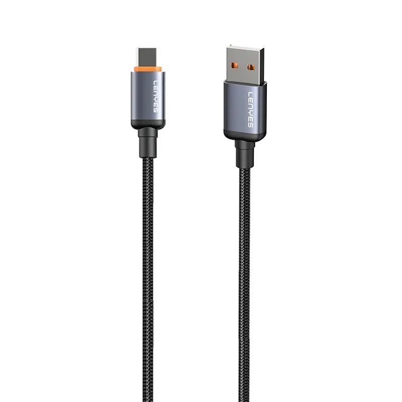 کابل شارژ 60 وات تایپ سی لنیس Lenyes-LC528 -TC