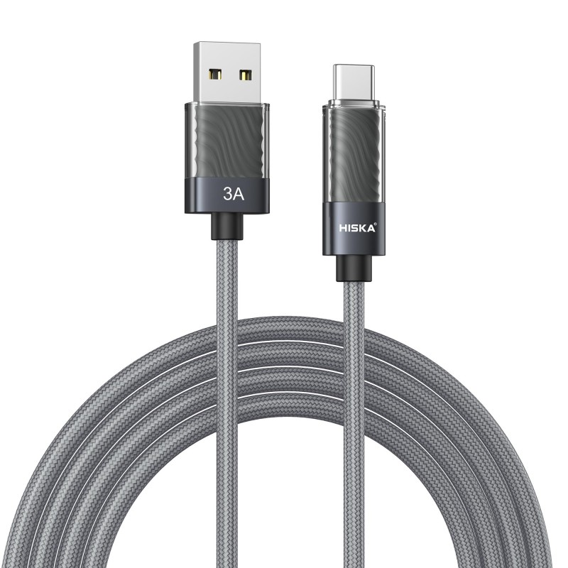 کابل شارژ 3 آمپر تایپ سی هیسکا HISKA-LX-821AC