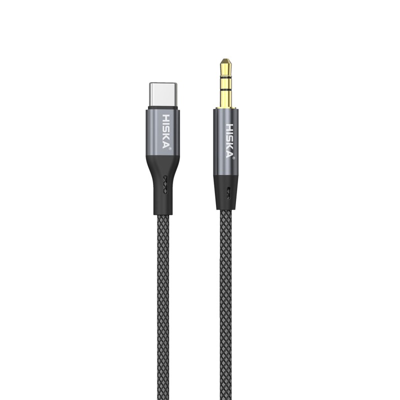 کابل صدا تایپ سی TYPE-C به AUX 3.5 هیسکا مدل HISKA-W45