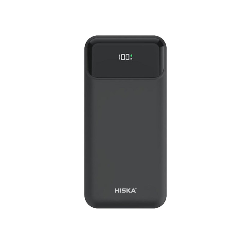 پاوربانک 20000 میلی آمپر سوپرفست شارژ 22.5 وات هیسکا مدل HISKA HP-218PD