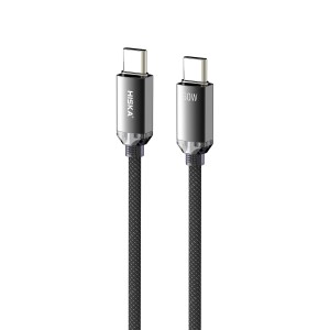 کابل شارژ 60 وات تایپ سی به تایپ سی هیسکا HISKA-LX-801CC