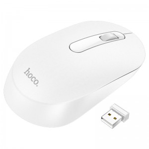 ماوس بیسیم هوکو مدل HOCO Wireless mouse GM14 Platinum 2.4G