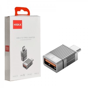تبدیل OTG تایپ سی هیسکا مدل HISKA - H6
