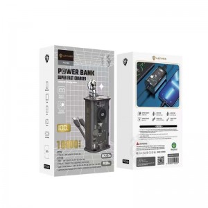 پاوربانک شفاف 10000 میلی آمپر سوپر فست شارژ 22.5 وات لنیس مدل LENYES - PX158D