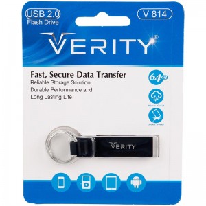 فلش مموری 64 گیگابایت وریتی نسل USB 2 مدل ERITY - V814