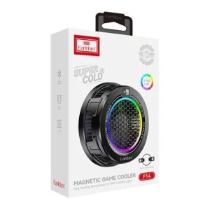 فن خنک کننده رادیاتوری مغناطیسی ارلدام مدل PHONE GAME COOLER F14