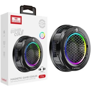 فن خنک کننده رادیاتوری مغناطیسی ارلدام مدل PHONE GAME COOLER F14