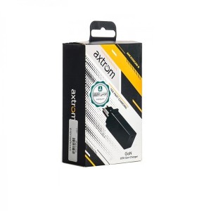 شارژر 65 وات تایپ سی اکستروم  مدل AXTROM  AWC65WGAN-B PD 65W