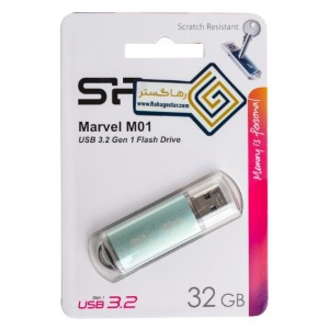 فلش مموری 32 گیگابایت سیلیکون پاور نسل USB 3.2 مدل Marvel M01