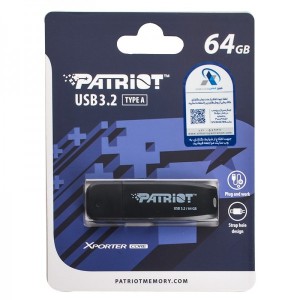 فلش مموری 64 گیگابایت پاتریوت نسل USB 3.2 مدل PATRIOT XPORTER CORE
