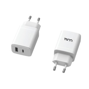 شارژر 30 وات دو پورت تسکو مدل TSCO - TTC70 30W