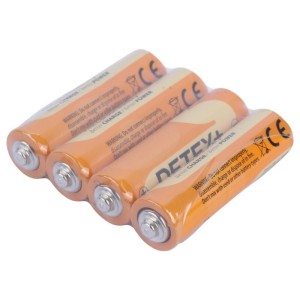 باتری قلمی 1.5 ولت دیتکس پلاس مدل Zinc Carbon R6P