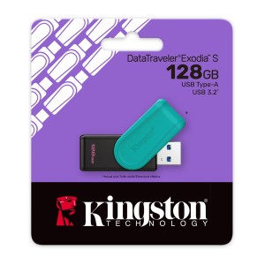 فلش مموری 128 گیگابایت کینگستون نسل USB 3.2 مدل DTXS/128GB