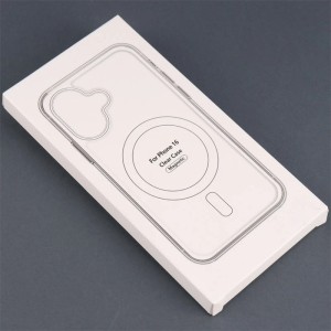 پک دو عددی قاب مگ‌سیف شفاف Magnetic آیفون 16