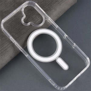 پک دو عددی قاب مگ‌سیف شفاف Magnetic آیفون 16