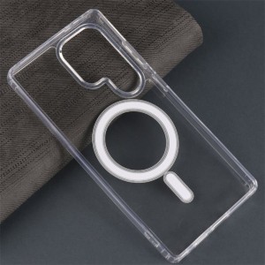 قاب مگ‌سیف شفاف Magnetic سامسونگ گالکسی اس 25 اولترا