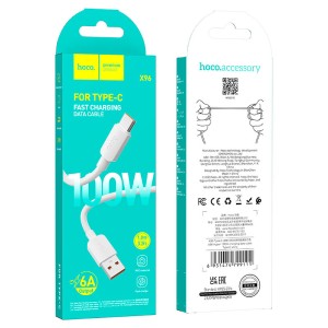 کابل شارژ 100 وات تایپ سی هوکو مدل hoco-x96