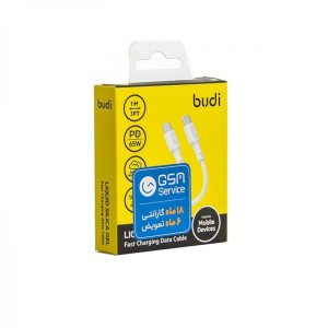 کابل شارژ 65 وات تایپ سی بودی مدل DC258TT10W