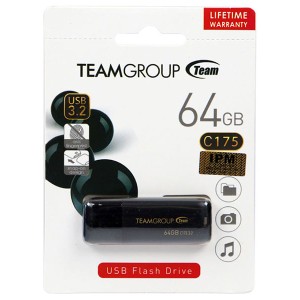 فلش مموری ۶۴ گیگابایت  تیم گروپ  نسل USB 3.2 مدل Team Group C175