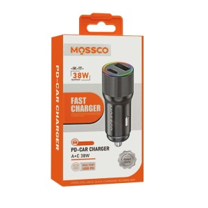 شارژر فندکی مسکو مدل MOSSCO IK-17 - 38W