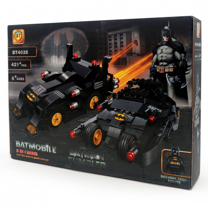 لگو ساختنی ماشین بتمن بتموبیل 421 قطعه