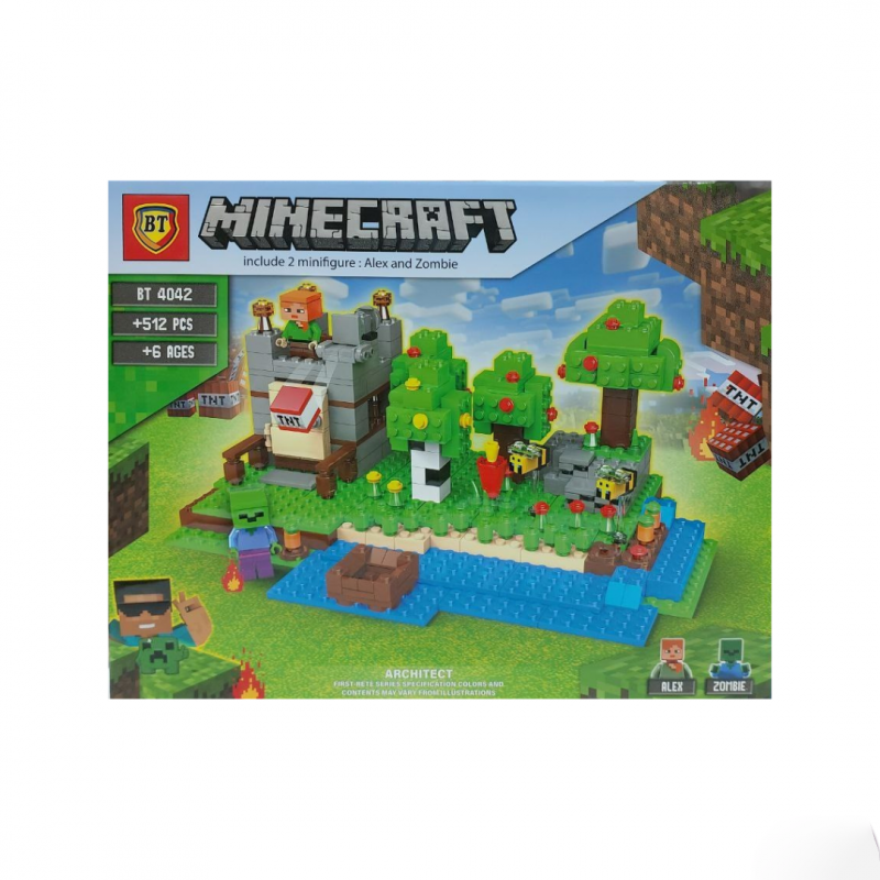 لگو ساختنی ماینکرفت بزرگ مدل 4042